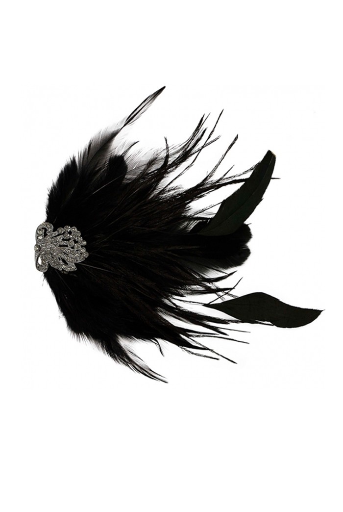 black diamante hair accessories